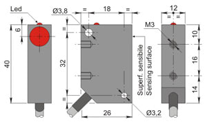 AECO - SIP12-CE4 NPN NO+NC