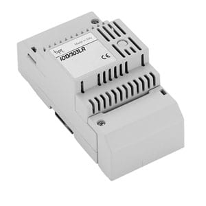 BPT - Attuatore 3 relé per sistema 300, modulo 4 unità basso guida DIN. IOD/303LR attuatore remoto.