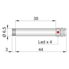AECO - SI6.5-DCE3 PNP NC H1 S
