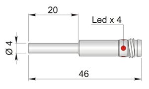 AECO - SI4-C0.8 PNP NO H1