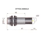AECO - FT18EL-CBR NPN NO+NC