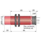 AECO - SC30P-CE25 PNP NO+NC K CAP000042