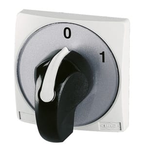 BREMAS ERSCE - MOSTRINA GRIGIA 48X48 MANOPOLA NERA
