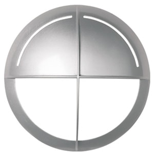 GOCCIA - MASCHERA NERVATA JACK TONDA SILVER