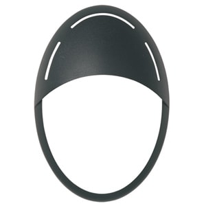 GOCCIA - MASCHERA VISIERA JACK OVALE NERA