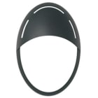 GOCCIA - MASCHERA VISIERA JACK OVALE SILVER