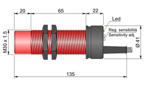 AECO - SC30P-RE25 T10' LC5