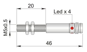 AECO - SI5-C0.8 NPN NO H1 I45000012