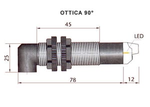 AECO - FT18EL-CBR PNP NO+NC 90