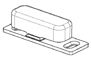 FAAC - PATTINO A PAVIMENTO REGOLABILE C/SNODO