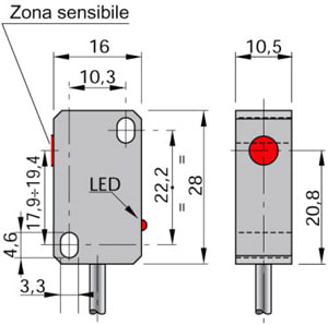 AECO - SIP10-C2 PNP NC LC5