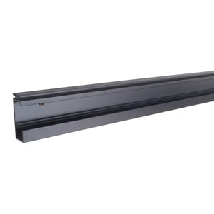 GOCCIA - CANALE PORTACAVI ALLUMINIO NERO