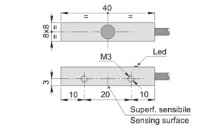 AECO - SIPC8-C2 PNP NC