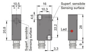 AECO - SIP10-C2 PNP NC H1 SIP000079