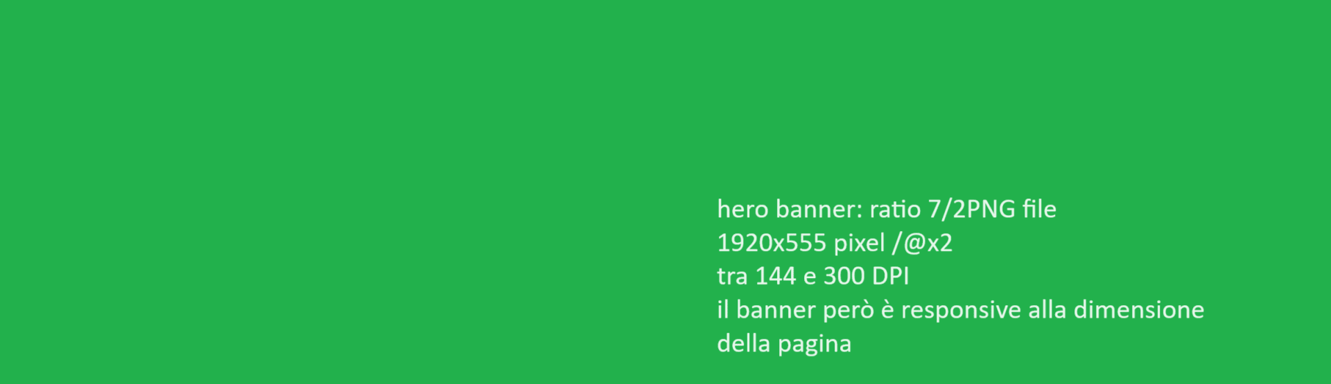 qui scriviamo un titolo